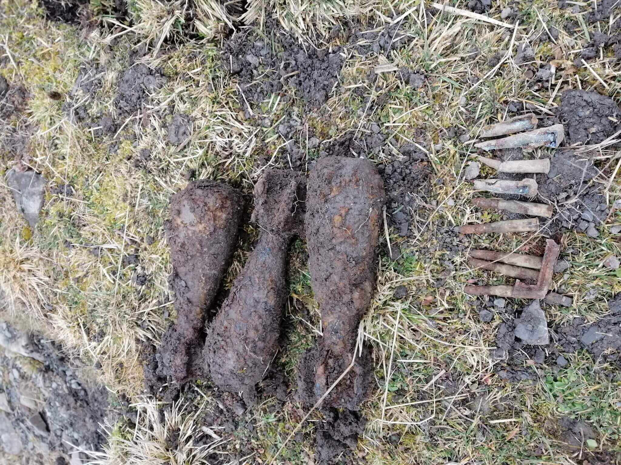 Lőszereket találtak Úzvölgyében